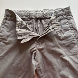 Bonobos Slim Fit Chino Pants Men's 31x32 Gray Straight Leg Casual Preppy Modern